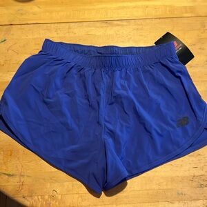 New Balance women's running shorts cobalt blue size Small NWT